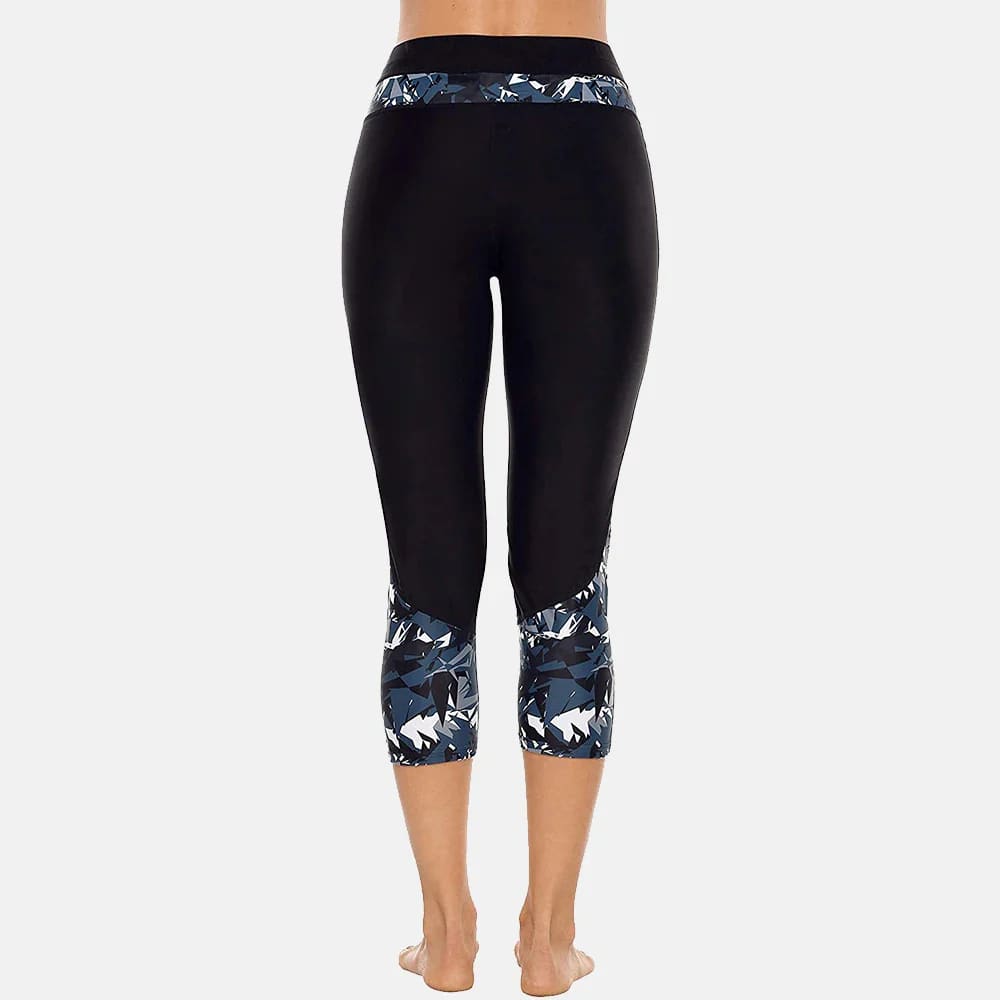 Sunnybikinis Floral Patchwork Swim Pants - On sale