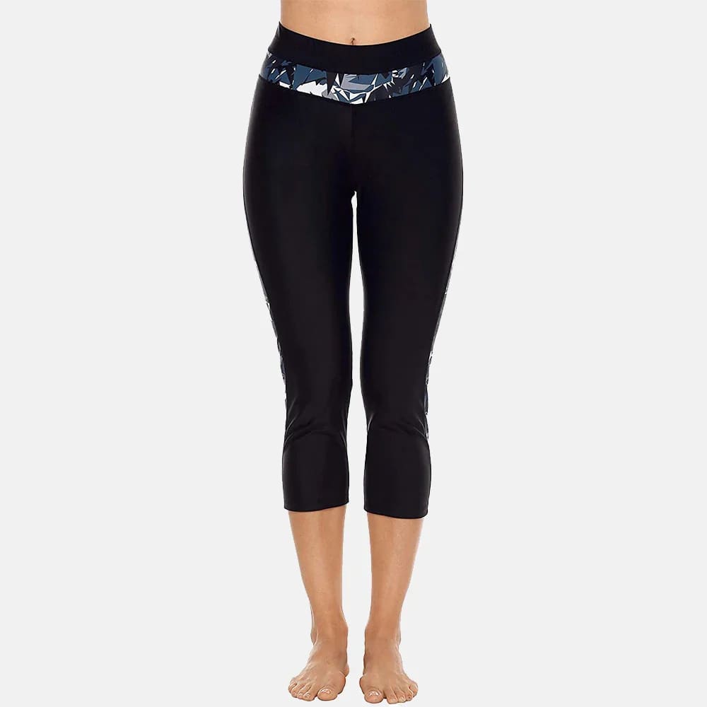 Sunnybikinis Floral Patchwork Swim Pants - On sale