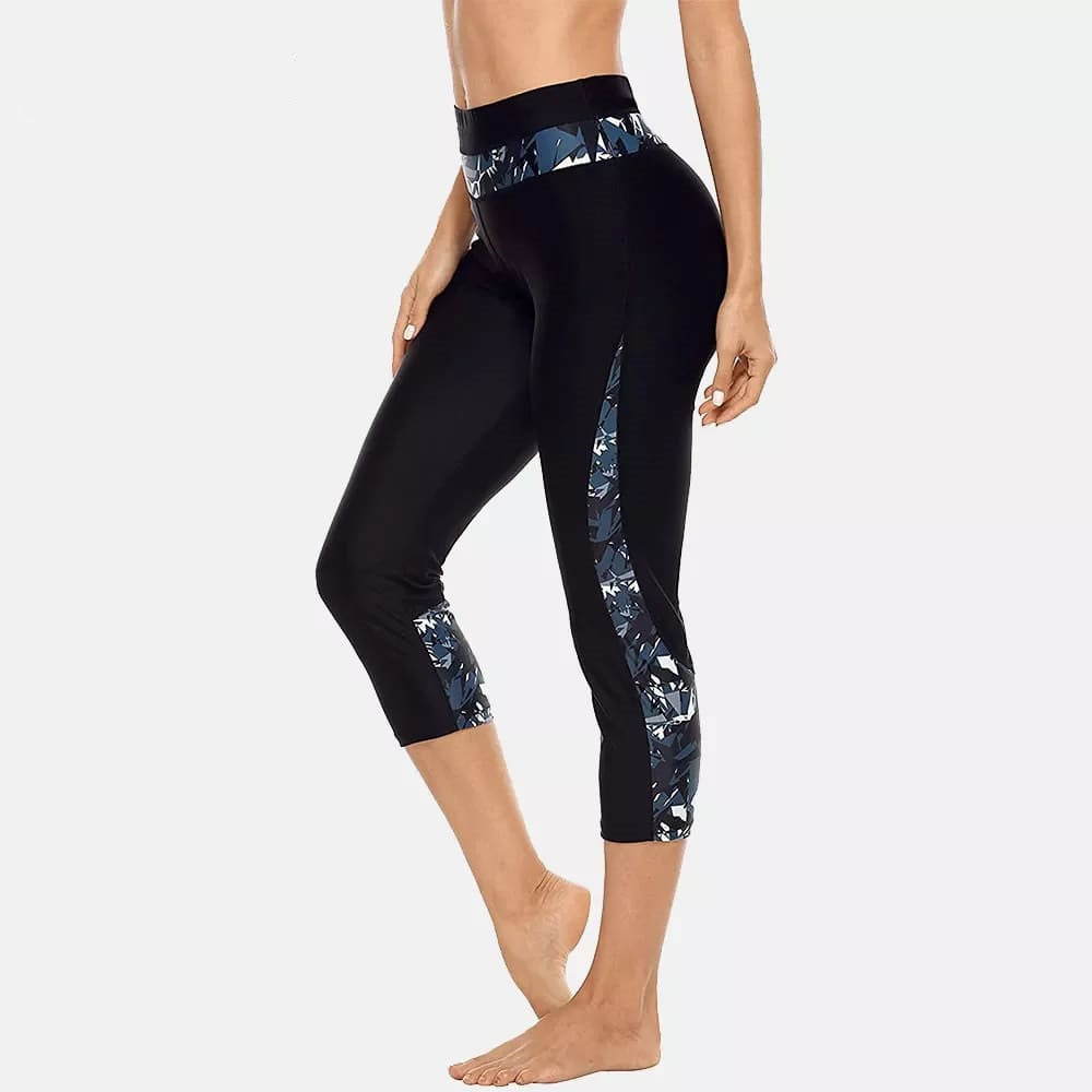 Sunnybikinis Floral Patchwork Swim Pants - On sale