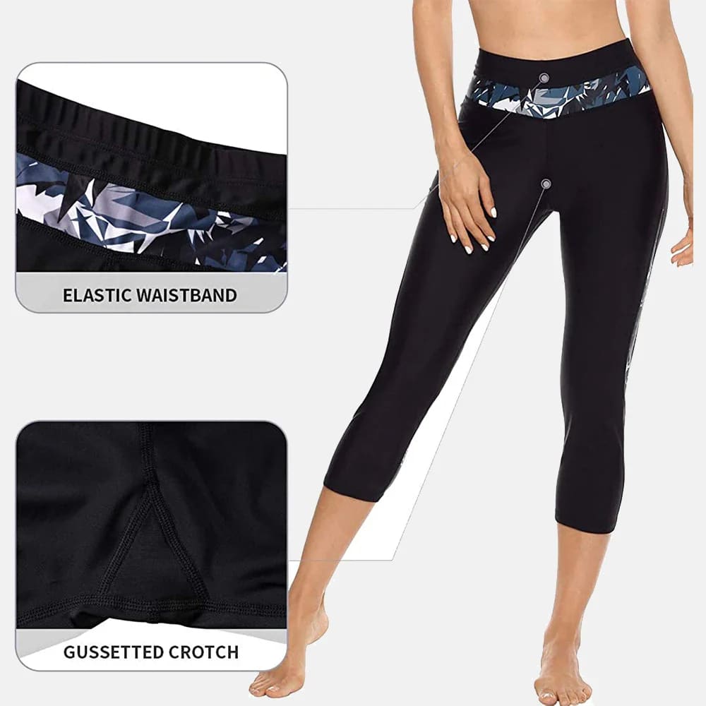 Sunnybikinis Floral Patchwork Swim Pants - On sale