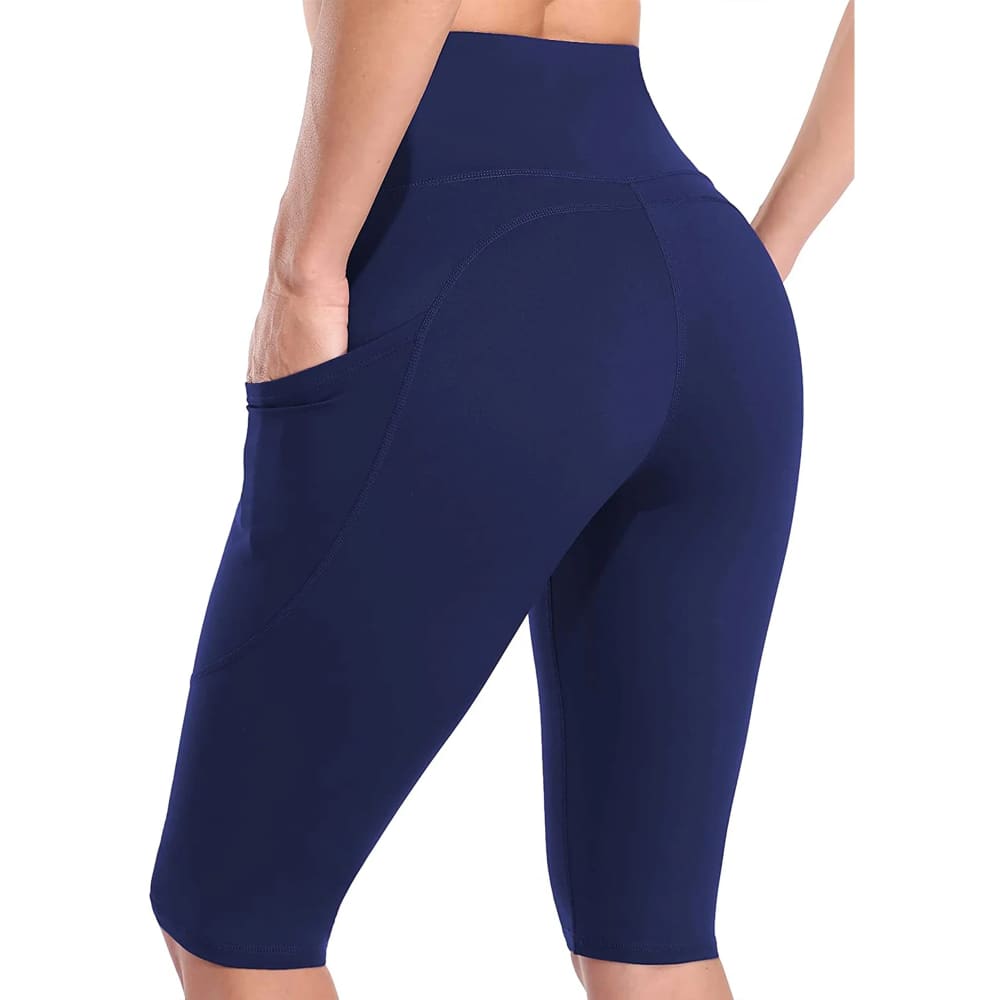 Sunnybikinis High-Waist Yoga Shorts - On sale