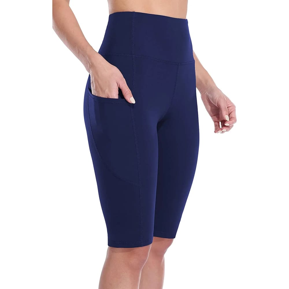 Sunnybikinis High-Waist Yoga Shorts - On sale