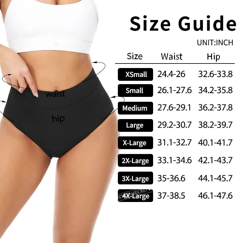 Sunnybikinis Leak-Proof Menstrual High Waist Panties - On sale
