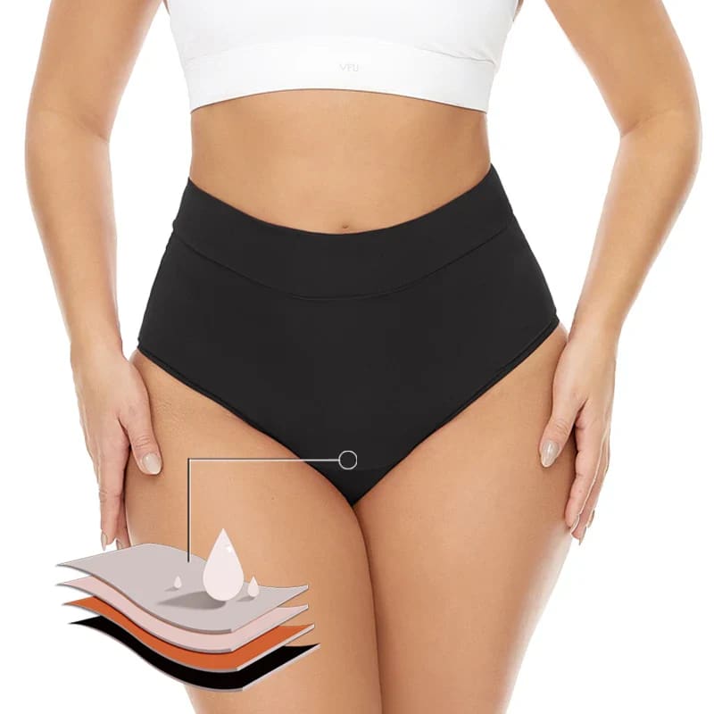 Sunnybikinis Leak-Proof Menstrual High Waist Panties - On sale