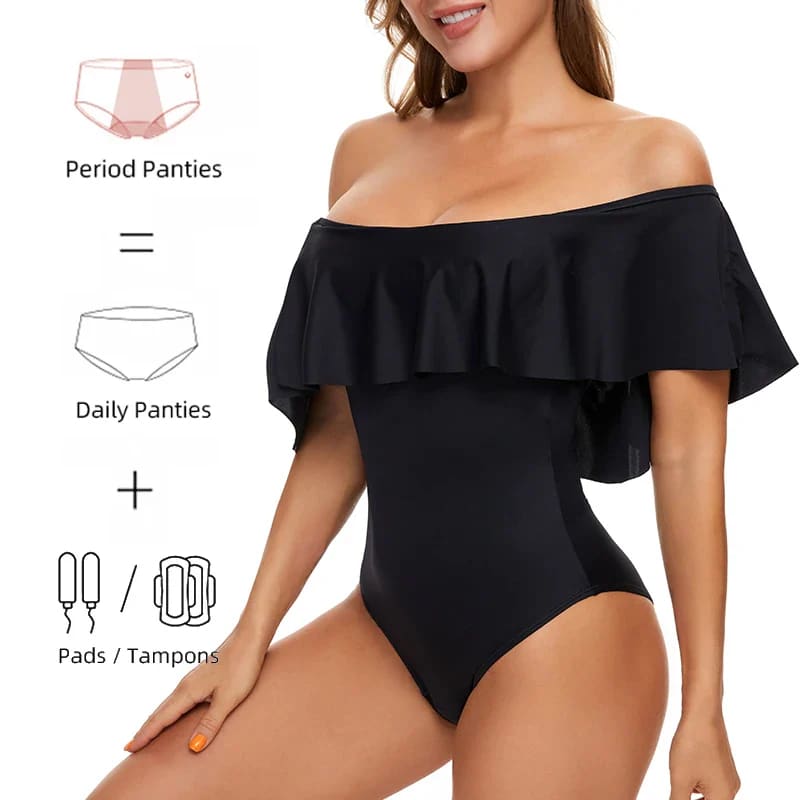 Sunnybikinis Leakproof One-Piece Swimsuit - On sale