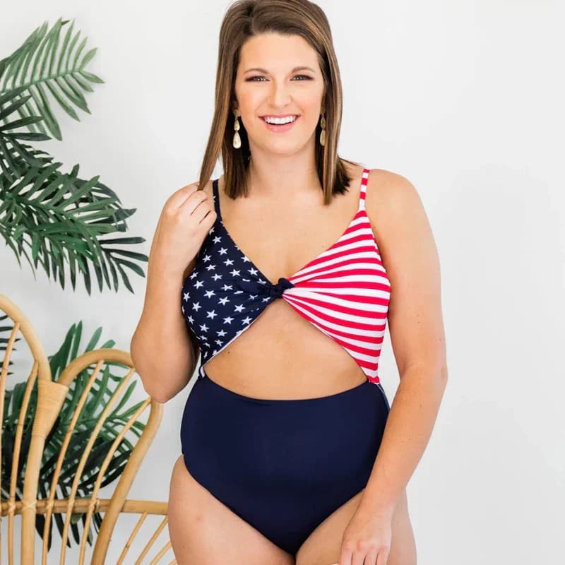 USA Beachside Bliss Swimsuit - On sale
