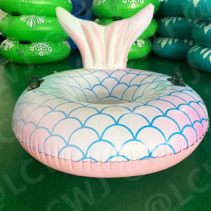 Water Sofa Swimming Inflatable Recliner Mermaid - Pink On sale
