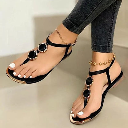 Women’s Flat Sandals Summer Beach Shoes - On sale