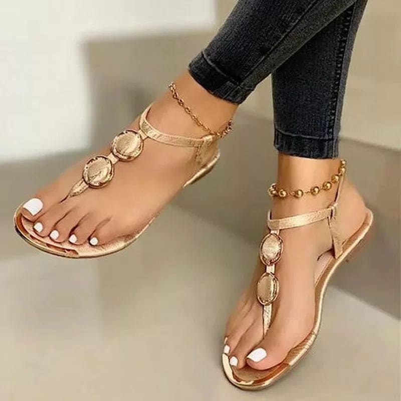 Women’s Flat Sandals Summer Beach Shoes - On sale