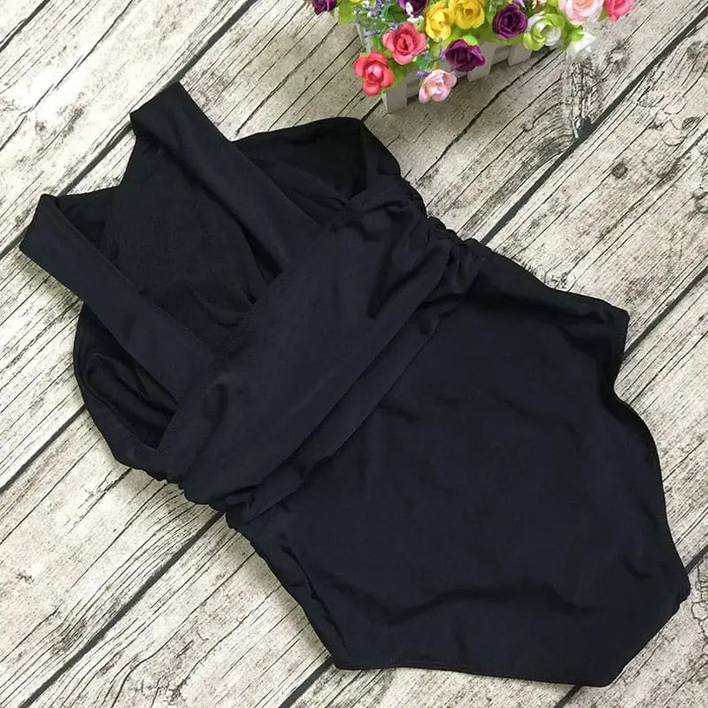 Tummy Control Swimsuit One Piece Ruched Monokini