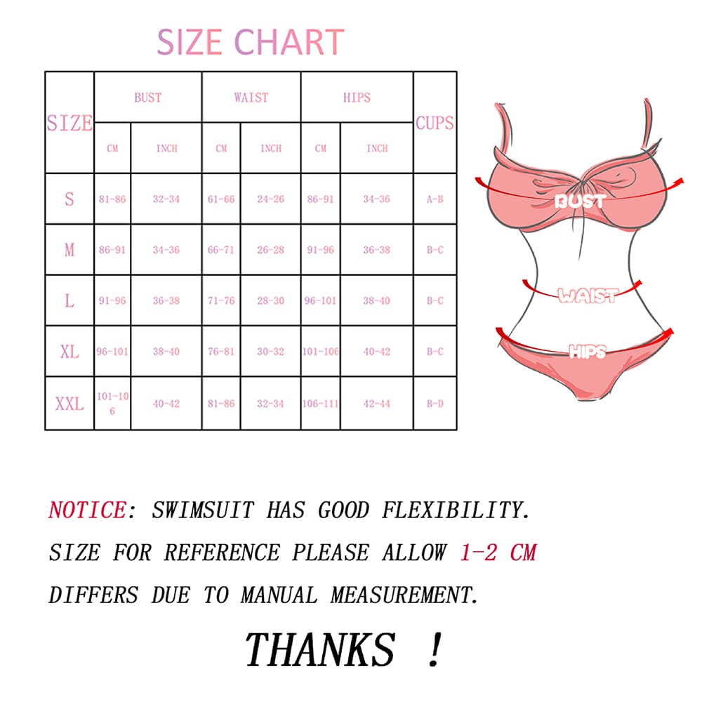 Shining Tie String Halter Push Up Sliding Triangle Brazilian Bikini Size Chart