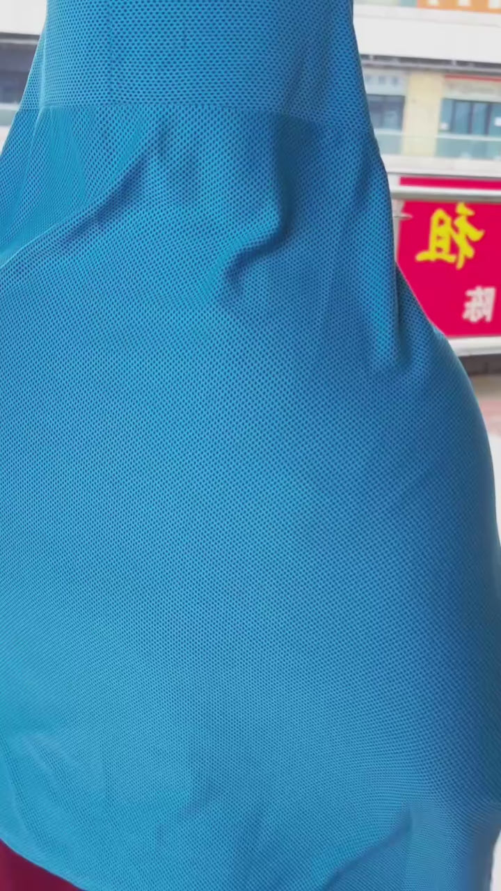 Cooling Hooded Beach Poncho Cover‑Up with UV Protection