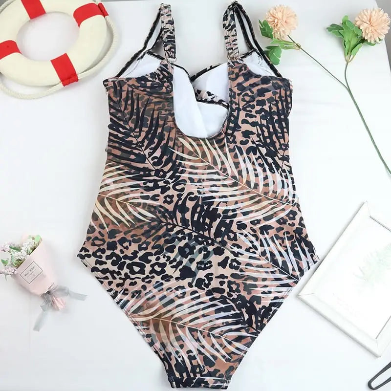 Tummy Control Swimsuit One Piece Ruched Monokini