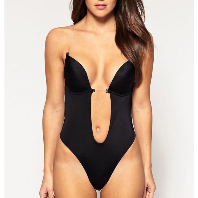 Backless Body Shaper Bra - Black / 2XL On sale