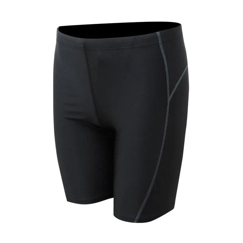 Black Men’s Swimwears 2022 New Competitive Jammers - On sale