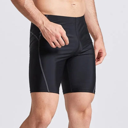 Black Men’s Swimwears 2022 New Competitive Jammers - On sale
