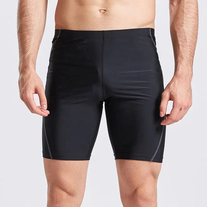 Black Men’s Swimwears 2022 New Competitive Jammers - On sale