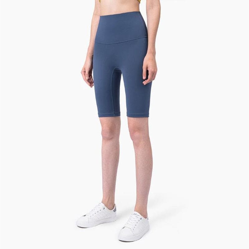 High Waisted Yoga Shorts Seamless Tight Elastic Sports Gym Pants - On sale
