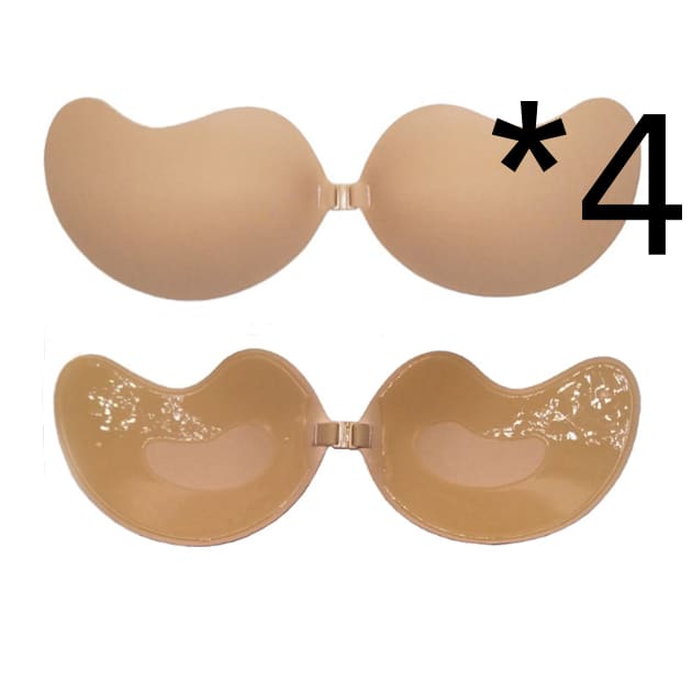 Invisible Push Up Bra - 4pcs Skin colour is impermeabl / L C On sale
