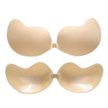 Invisible Push Up Bra - Skin tone breathable / D On sale