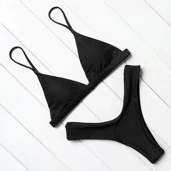 Micro Bikini Set Push Up Brazilian Swimsuits - B1250BK / S On sale