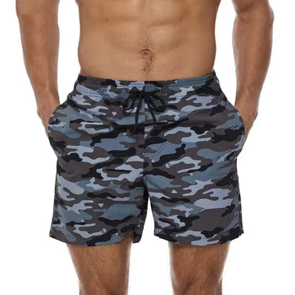 New Leisure Mens Swimwear Board Shorts - camouflage / M On sale