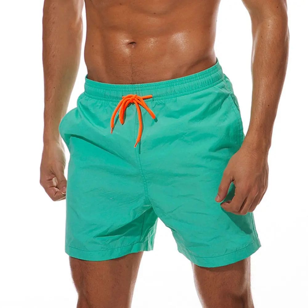 New Leisure Mens Swimwear Board Shorts - Lake Green / M On sale