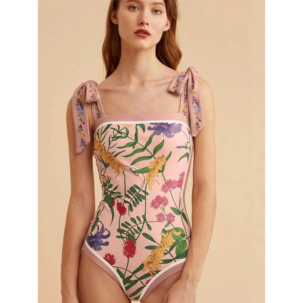 Sexy reversible Swimwear High Cut One Piece Swimsuit - On sale